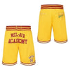 #14 Bel-Air Academy Will Smith Gold Basketball Shorts - HaveJerseys
