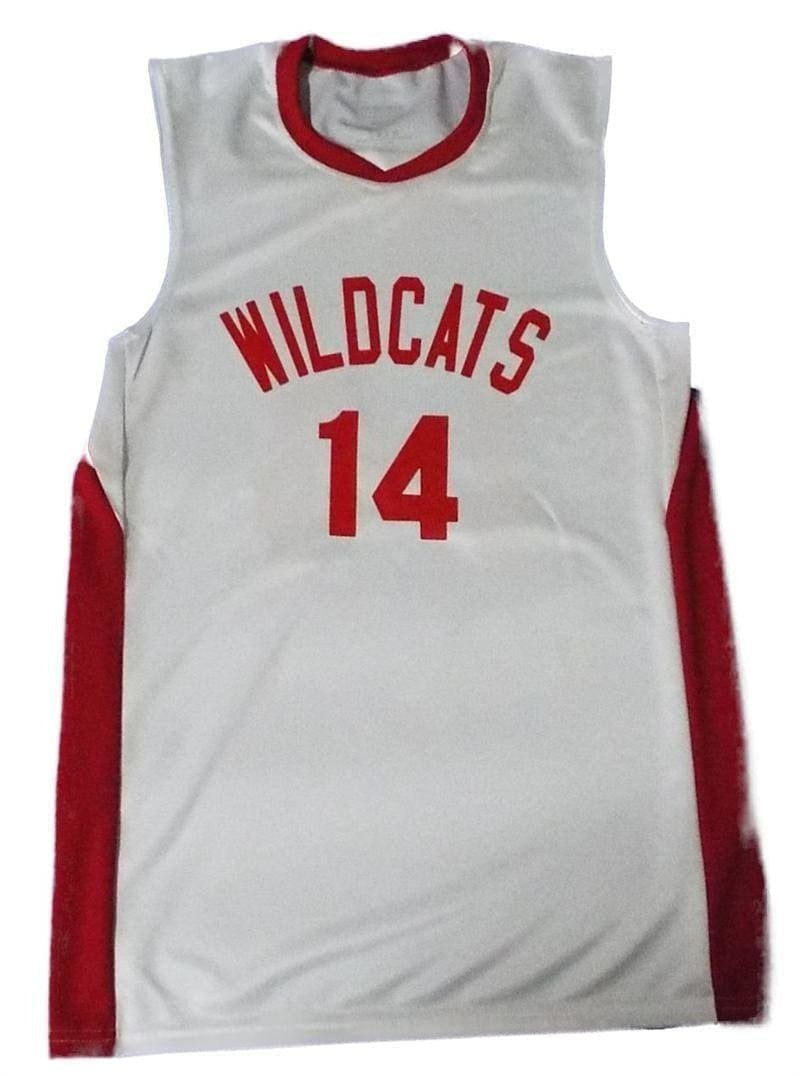 Troy Bolton (Zac Efron) #14 East Wildcats High School Movie Jersey - HaveJerseys