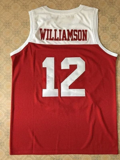 Zion Williamson #12 Spartanburg Griffins Day High School Jersey - HaveJerseys