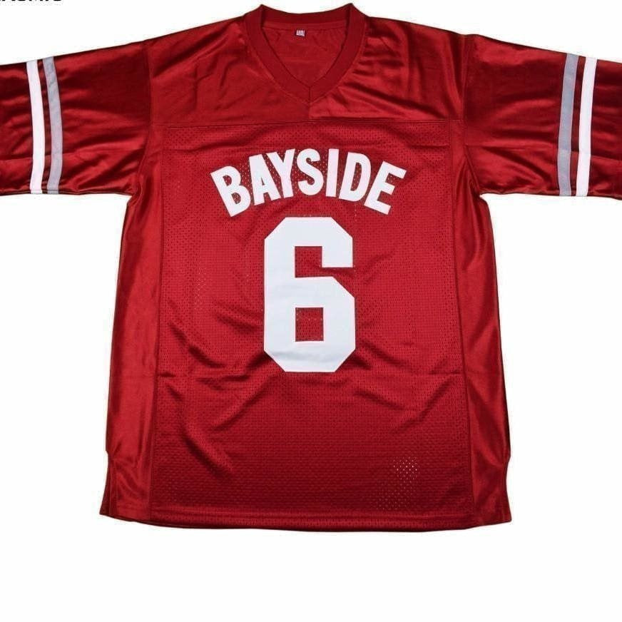 AC Slater - Bayside High Tigers - Saved By The Bell TV Show Jersey - HaveJerseys