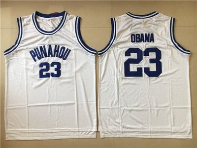 Barack Obama #23 Punahou Official High-School Jersey - HaveJerseys