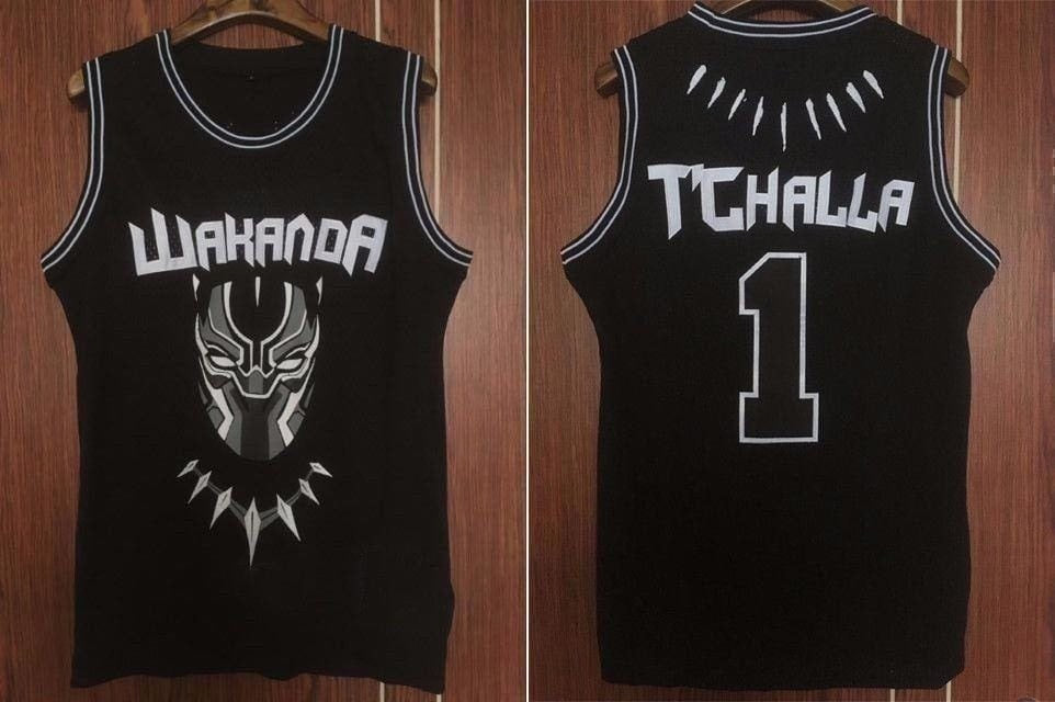 Black Panther - Wakanda - T'Challa | Killmonger Official Movie Basketball Jerseys - HaveJerseys