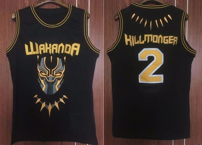 Black Panther - Wakanda - T'Challa | Killmonger Official Movie Basketball Jerseys - HaveJerseys