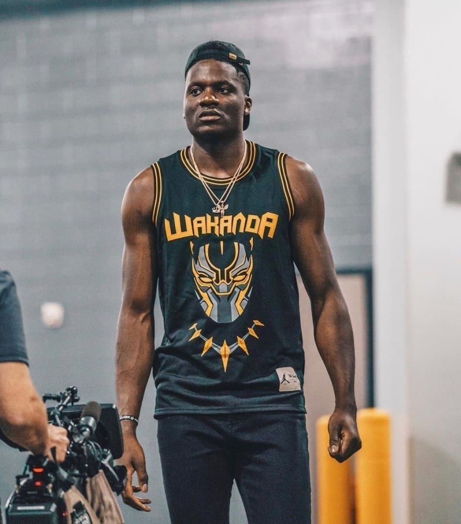 STRT's T'Challa #20 Black Panther-Inspired Basketball Jersey