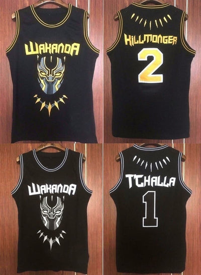 Marvel Black Panther Wakanda Forever Basketball Jersey