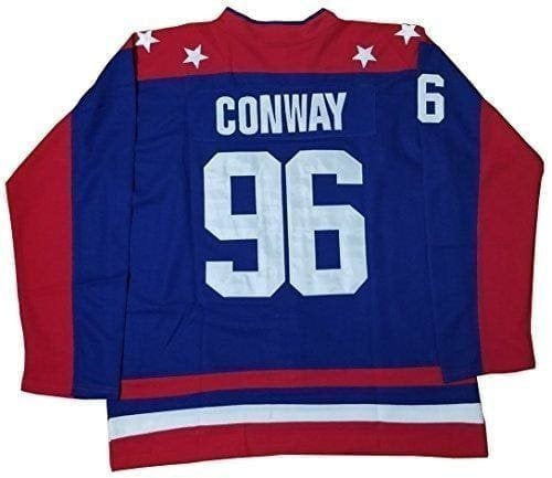 Charlie Conway #96 Team USA Mighty Ducks "Hendrix" Movie Jersey