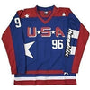 Charlie Conway #96 Team USA Mighty Ducks "Hendrix" Movie Jersey - HaveJerseys