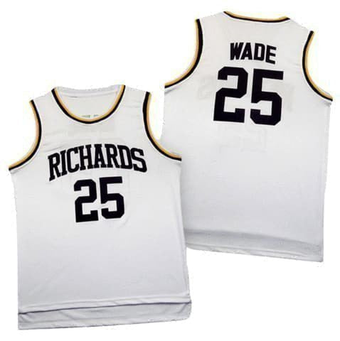 Dwyane wade black and white jersey hotsell