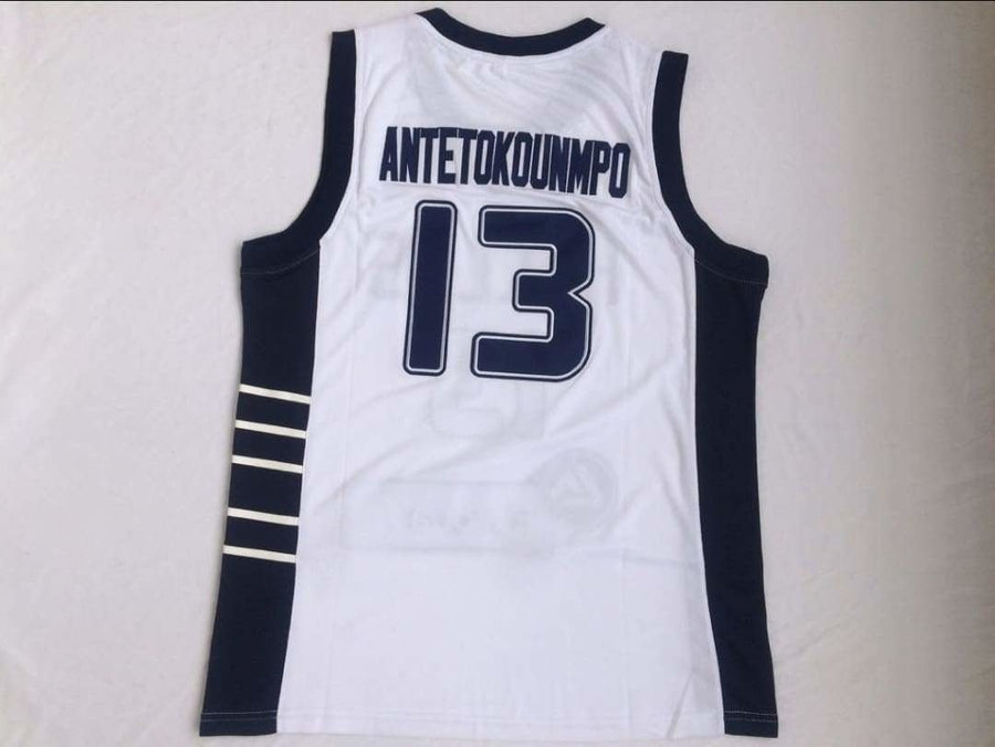 Giannis Greece Throwback Basketball Jersey - HaveJerseys