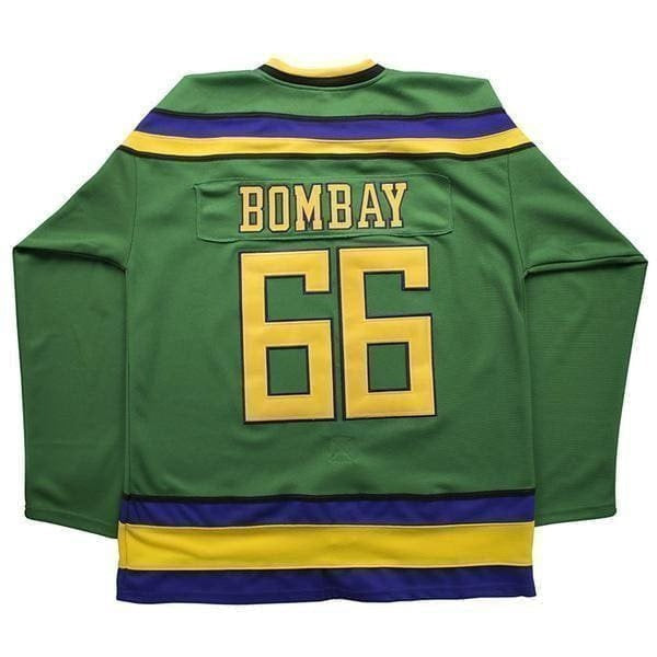Gordon Bombay #66 Mighty Ducks Movie Hockey Jersey - HaveJerseys