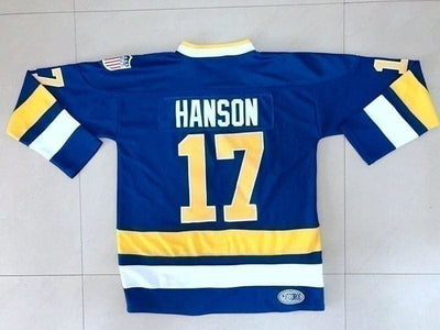 Hanson Brothers #16 #17 #18 Charlestown Chiefs "Slap Shot" Movie Hockey Jerseys! - HaveJerseys