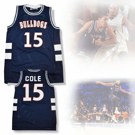 J. Cole #15 Bulldogs High School Jersey - HaveJerseys