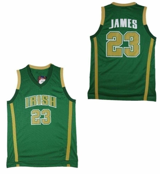 LeBron #23 Irish High School Jersey - HaveJerseys