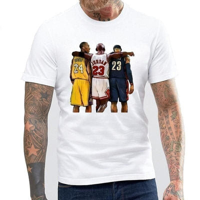 LeBron James - Kobe Bryant - Michael Jordan 3 GOATS Shirt - HaveJerseys