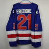 Mike Eruzione #21 1980 Miracle On Ice Team USA Hockey Movie Jersey - HaveJerseys
