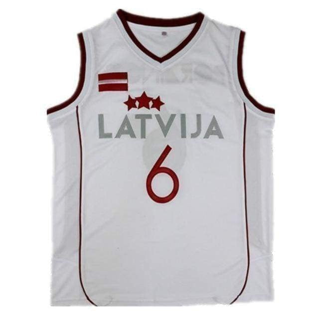 Porzingis Latvija European Jersey - HaveJerseys