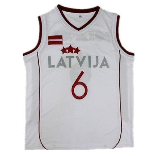 Porzingis Latvija European Jersey - HaveJerseys