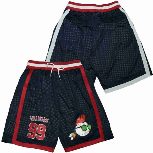 Rick Vaughn #99 Wild Thing Movie Basketball Shorts - HaveJerseys