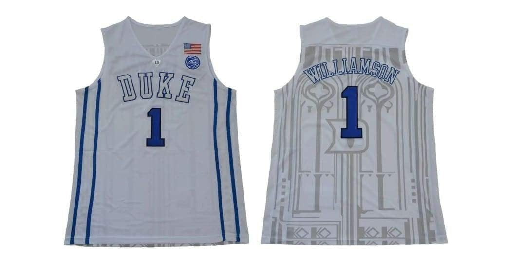 Zion Williamson #1 Duke Basketball Jersey - HaveJerseys