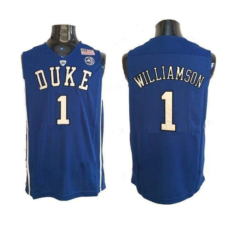 Zion Williamson #1 Duke Basketball Jersey