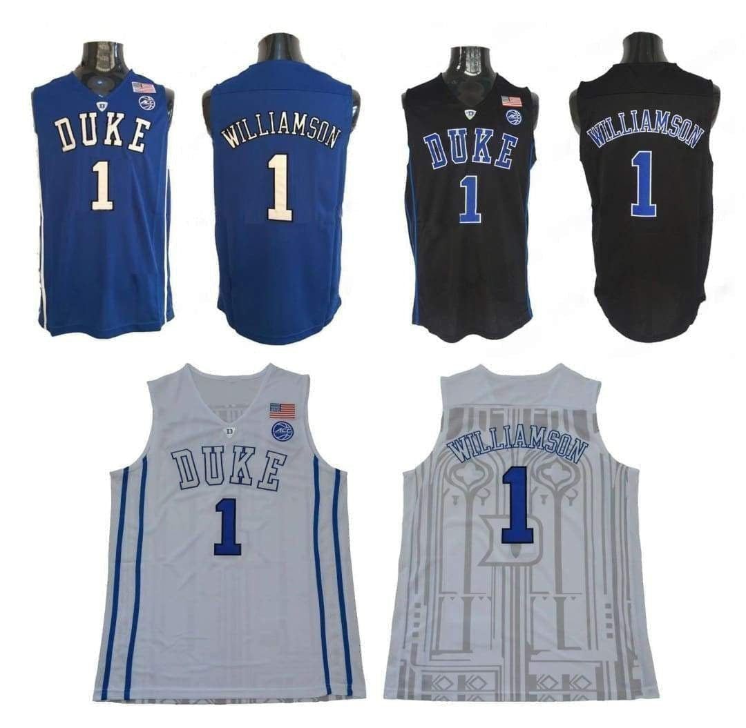 Zion Williamson #1 Duke Basketball Jersey - HaveJerseys